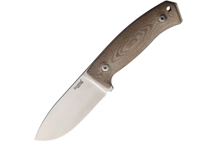Lionsteel M2M Fixed Blade Natural Canvas M2M CVN w/ Free Shipping